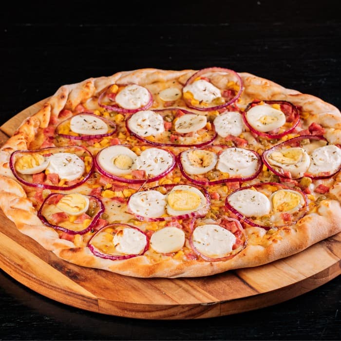 Pizza pequena | 4 fatias 1 sabor