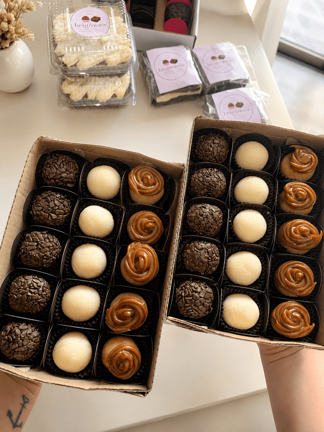 Caixa com 15 Brigadeiros Gourmet