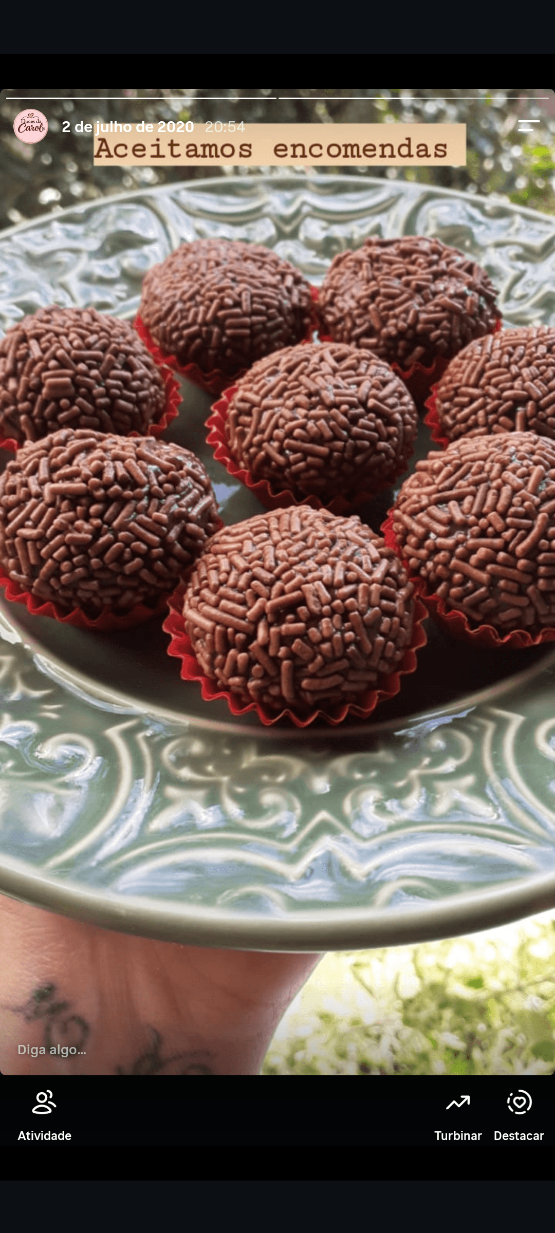 Brigadeiro tradicional