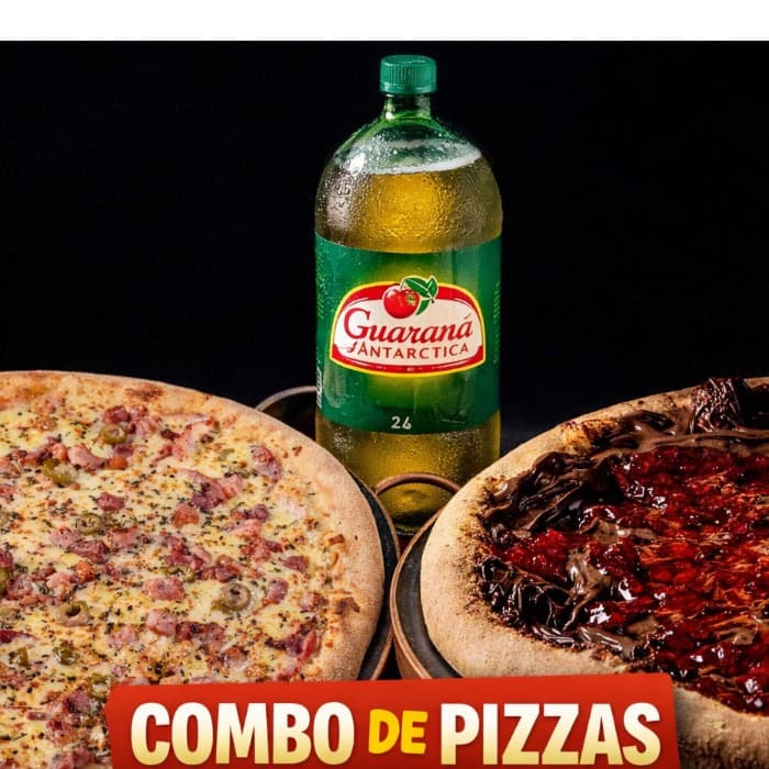 1 SPECIALLE 35cm + 1 DOCE 25cm + 1 GUARANA 2L